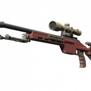 SSG 08 | Red Stone (Minimal Wear)