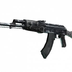 Souvenir AK-47 | Black Laminate (Minimal Wear)