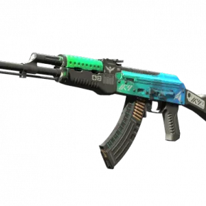 StatTrak™ AK-47 | Ice Coaled (Field-Tested)