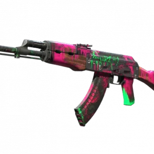 StatTrak™ AK-47 | Neon Revolution (Battle-Scarred)