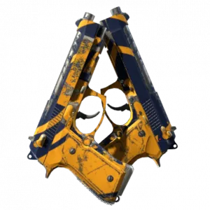 StatTrak™ Dual Berettas | Marina (Well-Worn)