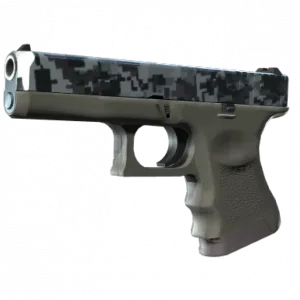 StatTrak™ Glock-18 | Steel Disruption (Minimal Wear)