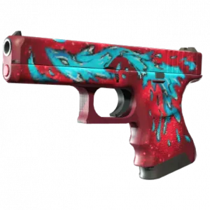 StatTrak™ Glock-18 | Water Elemental (Minimal Wear)