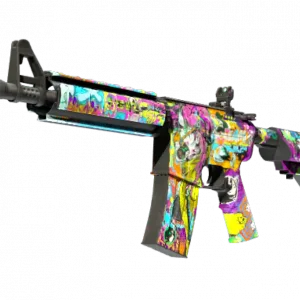 StatTrak™ M4A4 | In Living Color (Minimal Wear)