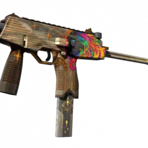 StatTrak™ MP9 | Starlight Protector (Battle-Scarred)