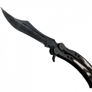 ★ Butterfly Knife | Black Laminate (Minimal Wear)