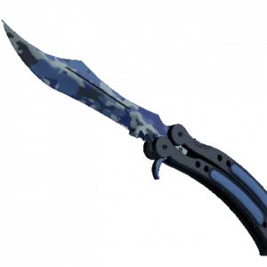 ★ Butterfly Knife | Bright Water (Minimal Wear)