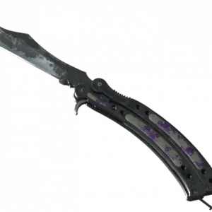 ★ Butterfly Knife | Ultraviolet (Battle-Scarred)