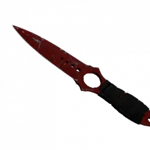 ★ Skeleton Knife | Crimson Web (Battle-Scarred)