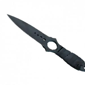 ★ Skeleton Knife | Night Stripe (Well-Worn)