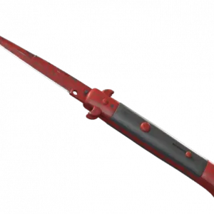 ★ Stiletto Knife | Crimson Web (Field-Tested)