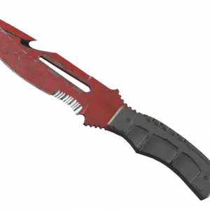 ★ Survival Knife | Crimson Web (Battle-Scarred)