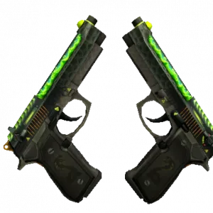 Dual Berettas | Cobra Strike (Minimal Wear)