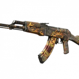 StatTrak™ AK-47 | Searing Rage (Battle-Scarred)