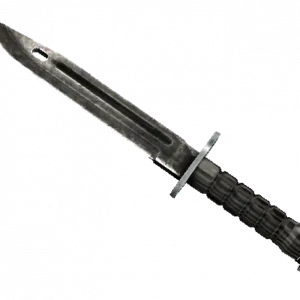 ★ StatTrak™ Bayonet | Black Laminate (Battle-Scarred)