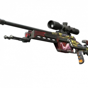 StatTrak™ SSG 08 | Bloodshot (Battle-Scarred)
