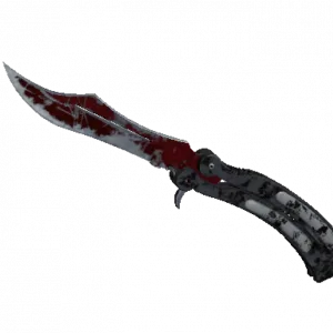 ★ StatTrak™ Butterfly Knife | Crimson Web (Battle-Scarred)