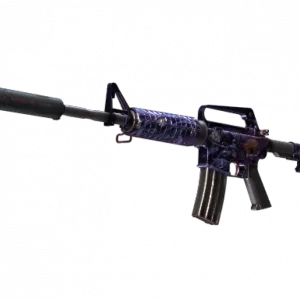 StatTrak™ M4A1-S | Black Lotus (Well-Worn)