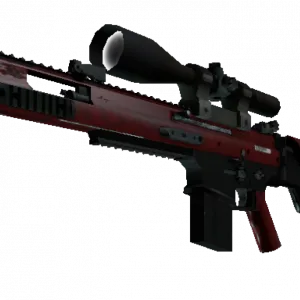 StatTrak™ SCAR-20 | Crimson Web (Minimal Wear)
