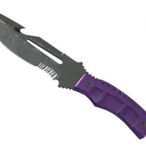 ★ Survival Knife | Ultraviolet (Battle-Scarred)