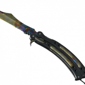 ★ Butterfly Knife | Case Hardened (Battle-Scarred)