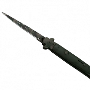 ★ StatTrak™ Stiletto Knife | Forest DDPAT (Well-Worn)