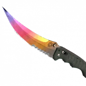 ★ StatTrak™ Flip Knife | Fade (Minimal Wear)