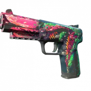 Five-SeveN | Hyper Beast (Battle-Scarred)