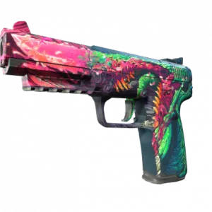 Five-SeveN | Hyper Beast (Well-Worn)