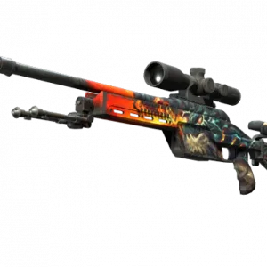 SSG 08 | Dragonfire (Well-Worn)