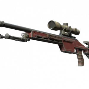 SSG 08 | Red Stone (Battle-Scarred)