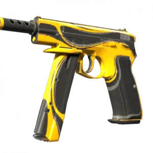 StatTrak™ CZ75-Auto | Yellow Jacket (Minimal Wear)