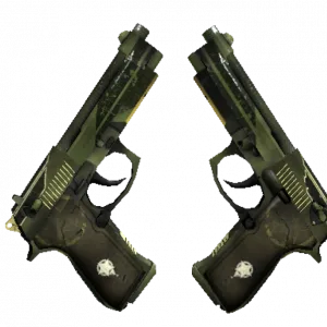 StatTrak™ Dual Berettas | Retribution (Factory New)