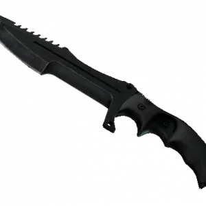 ★ StatTrak™ Huntsman Knife | Black Laminate (Minimal Wear)