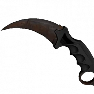 ★ StatTrak™ Karambit | Rust Coat (Battle-Scarred)