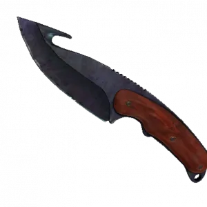 ★ StatTrak™ Gut Knife | Blue Steel (Battle-Scarred)