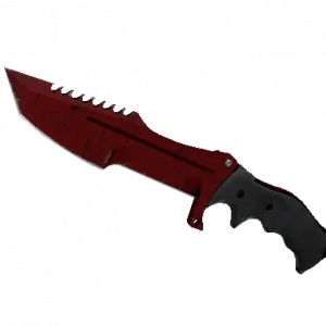 ★ StatTrak™ Huntsman Knife | Crimson Web (Well-Worn)