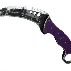 ★ StatTrak™ Talon Knife | Ultraviolet (Battle-Scarred)