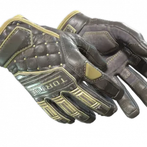 ★ Specialist Gloves | Chocolate Chesterfield (Battle-Scarred)