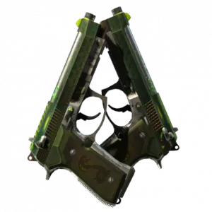 Dual Berettas | Cobra Strike (Battle-Scarred)