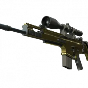 SCAR-20 | Brass (Well-Worn)