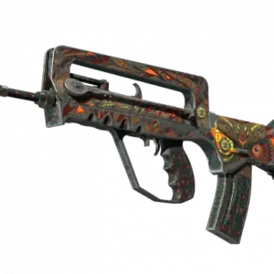 StatTrak™ FAMAS | Eye of Athena (Battle-Scarred)