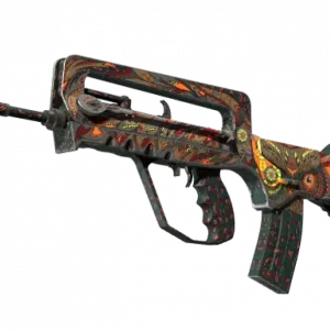 StatTrak™ FAMAS | Eye of Athena (Well-Worn)
