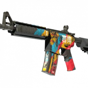 StatTrak™ M4A4 | Cyber Security (Battle-Scarred)