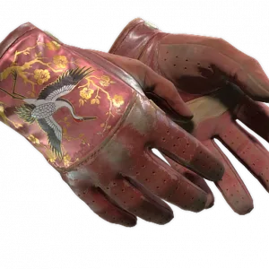 ★ Driver Gloves | Brocade Crane (Battle-Scarred)