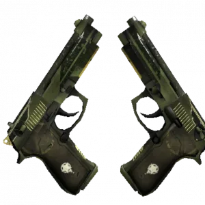 Dual Berettas | Retribution (Well-Worn)