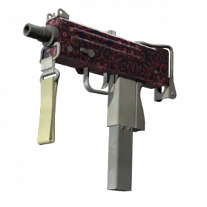 MAC-10 | Red Filigree (Factory New)