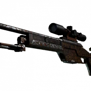 SSG 08 | Orange Filigree (Minimal Wear)