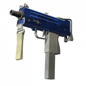 Souvenir MAC-10 | Lapis Gator (Field-Tested)