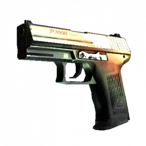Souvenir P2000 | Amber Fade (Minimal Wear)
